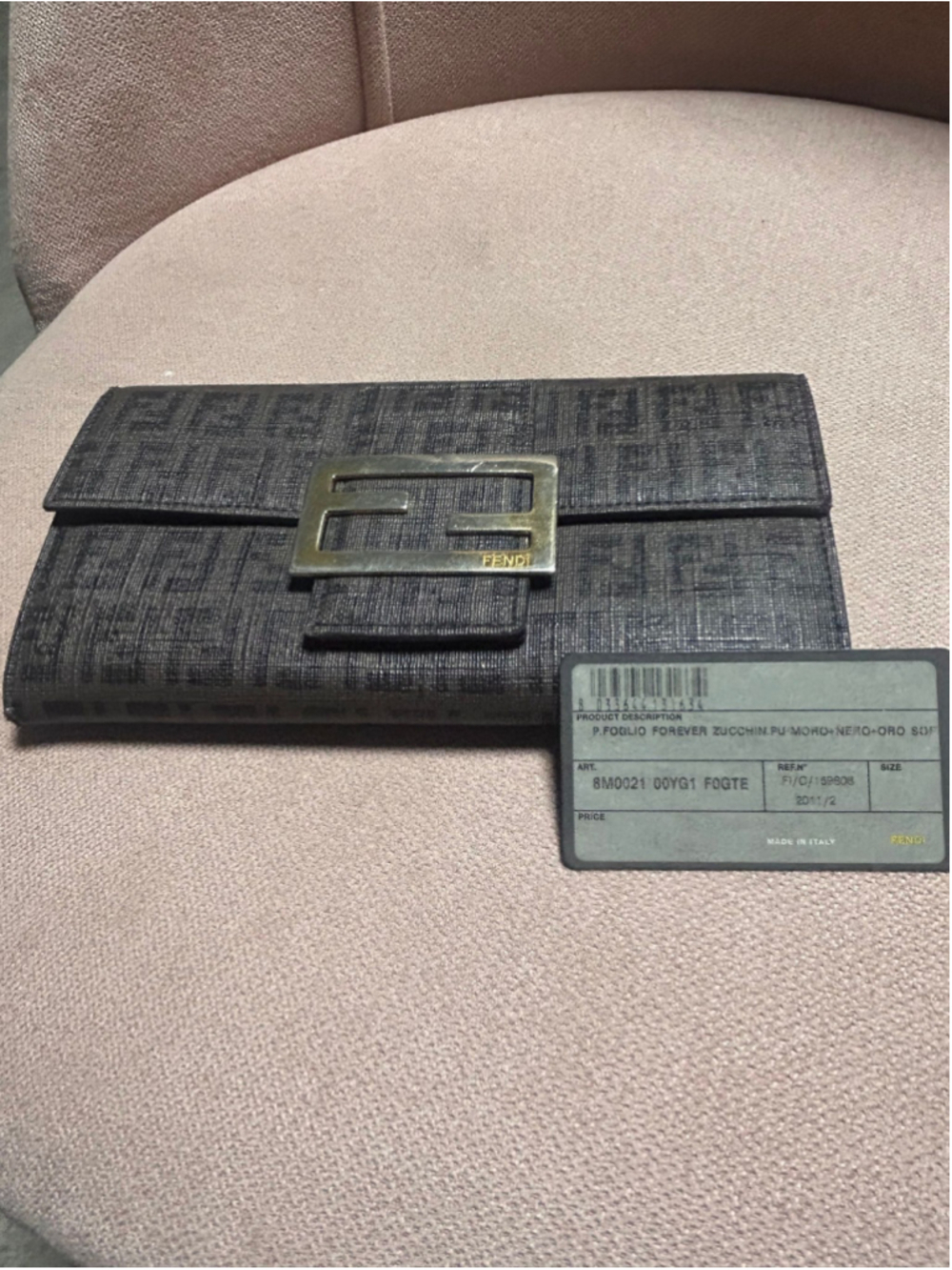 Fendi Zucca Wallet